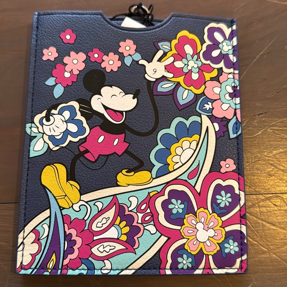 Disney x Vera Bradley Passport Wallet NWT